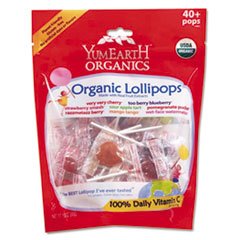 Organics Lollipops, 8.5 Oz, Assorted Flavors logo