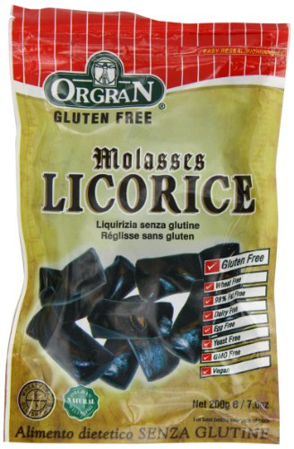 Orgran Gluten-free Molasses Licorice, 7 ounce Package (Pack of 4) logo