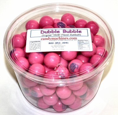 Original Dubble Bubble Tub Of Gumballs – 1308-t logo