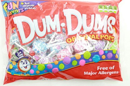 Original Spangler Dum Dum Lollipops Fun Flavors + The Mystery Flavor 10.4 Oz (2 Packs) logo