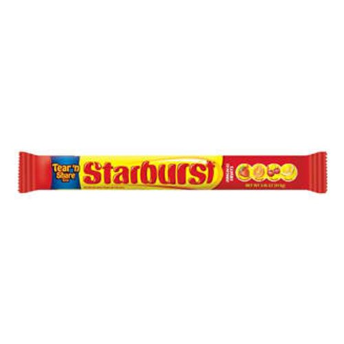 Original Starburst Fruit Chews King Size Candy Packs 24 Boxes logo