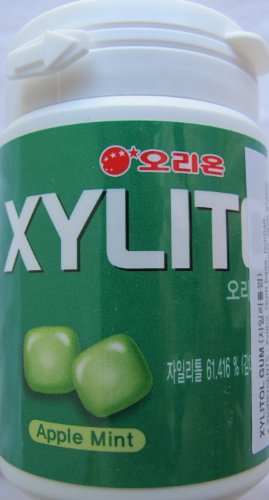 Orion Xylitol Applemint Chewing Gum, 1.41 Ounce Unit logo