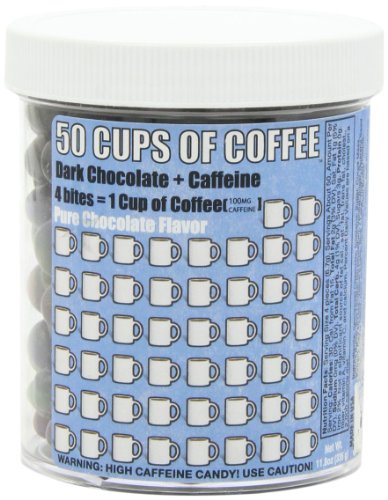 Osmanium Candy Company 50 Cups Of Coffee Chocolate Bar, Coffee, 11.8 Ounce logo