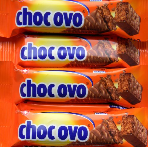 Ovomaltine, Choc Ovo 50 Bars (20 Grams), Switzerland logo