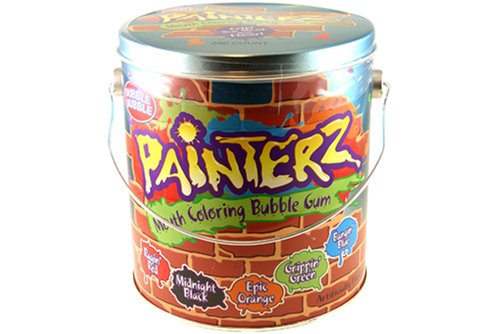 Painterz Mouth Coloring Bubble Gum Paint Can 240 Pieces logo