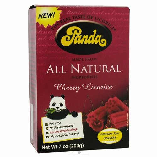 Panda All Natural Cherry Licorice (12×7 Oz) logo