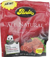 Panda All Natural Licorice Cherry — 6 Oz logo