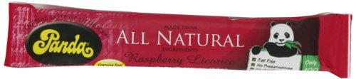 Panda All Natural Raspberry Licorice Bar, 1-1/8 ounce Units (Pack of 36) logo