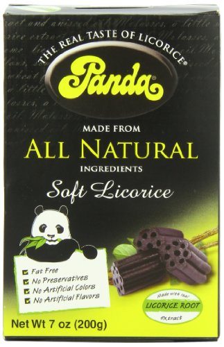 Panda All Natural Soft Licorice 7 Oz Pkg logo