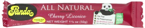 Panda Licorice Bar, Cherry, 1.1 Ounce (Pack of 36) logo