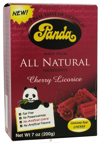 Panda Licorice Cherry, Box 7.0000 Oz (Pack of 12) logo