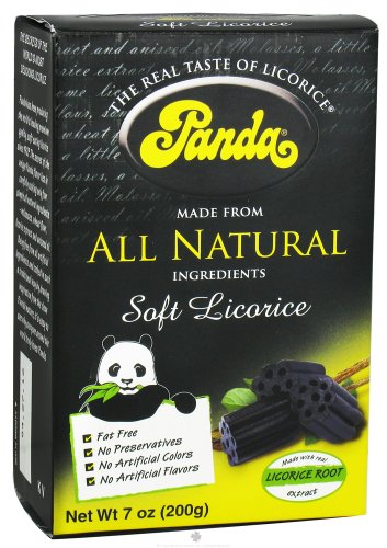 Panda – Licorice Soft Chews Black logo