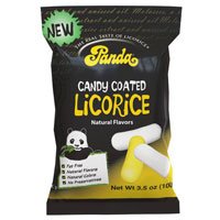 Panda Licorice Soft Chews Candy Coated logo