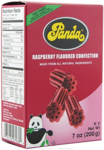 Panda – Licorice Soft Chews Raspberry logo