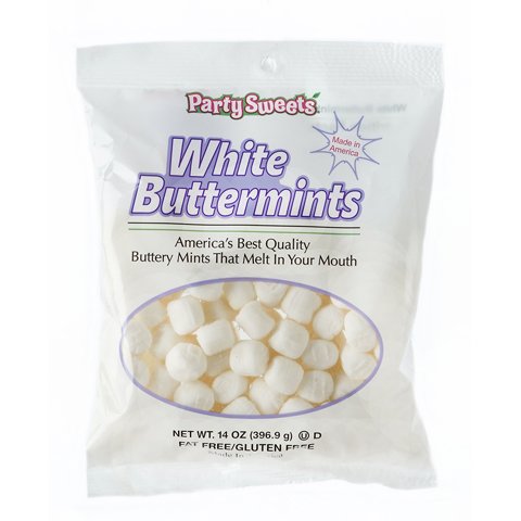 Party Sweets 14 Oz White Wedding Buttermints logo