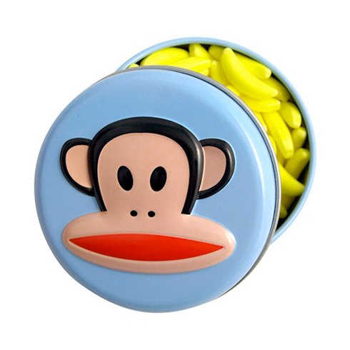 Paul Frank Julius Banana Mints Tin logo