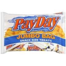 Pay Day, Peanut Caramel Bar, Jumbo Bag, 20.3oz Bag (Pack of 3) logo