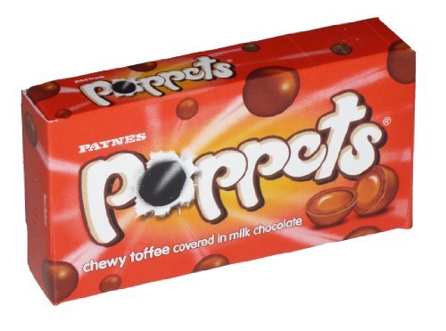 Paynes Poppets Chewy Toffee X5 Boxes logo