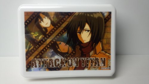 Peach Flavor Candy With Plastic Case Featuring Attack On Titan (shingeki No Kyojin) Japan Import logo