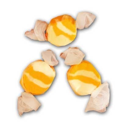 Peaches N Cream Salt Water Taffy, 10lbs logo