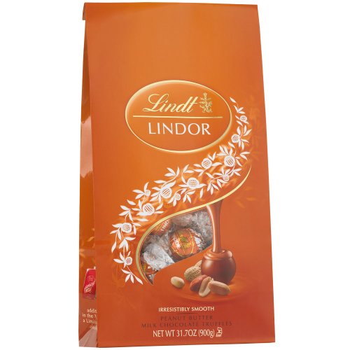 Peanut Butter Lindor Truffles 75-pc Bag logo