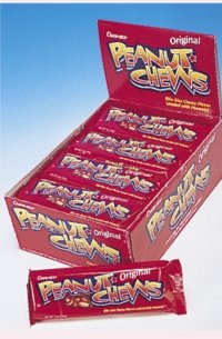 Peanut Chews Original Dark 24- 0.9-oz Bar (Pack of 72) logo