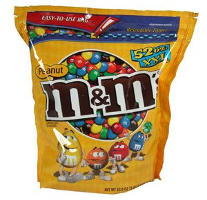 Peanut M&m’s 3 Lb Bag logo