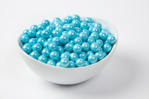 Pearl Powder Blue Sixlets (10 Pound Case) logo