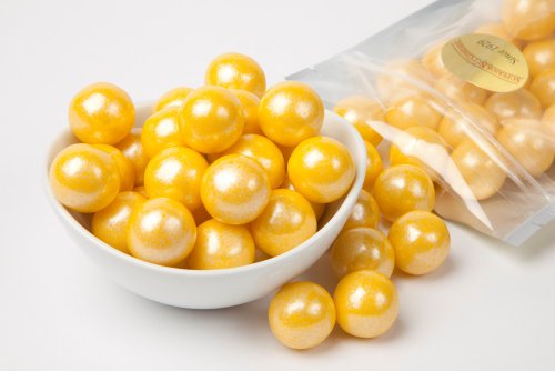 Pearl Yellow Gumballs (1 Pound Bag) logo