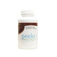 Peelu Dental Chewing Gum Cinnamon Sass logo