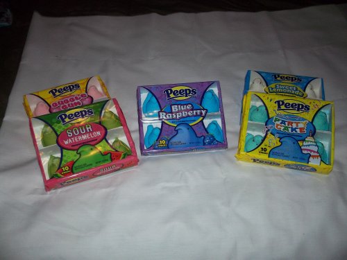 Peeps Assortment Of Chicks 5 Flavors 10 Chicks Each logo