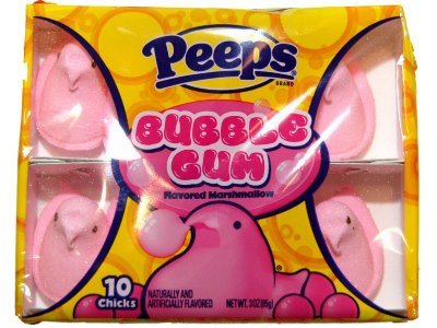 Peeps Bubble Gum Flavored Chicks (10 Count) logo