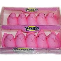 Peeps Marshmallow Chicks Pink – 10 Ct logo
