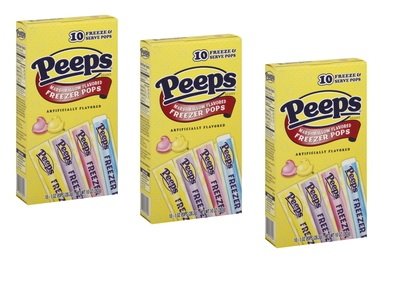 Peeps Marshmallow Flavored Freezer Pops (3 Boxes) logo