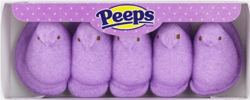 Peeps Purple Marshmallow Chicks logo