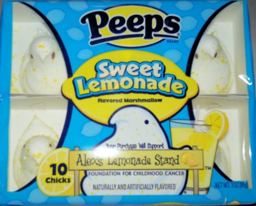 Peeps Sweet Lemonade Chicks 3 Oz. Package 10 Chicks logo