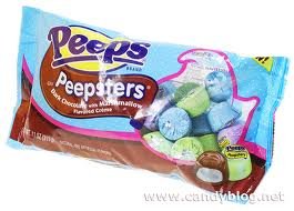 Peepsters Dark Chocolate 8 Oz. Bag logo