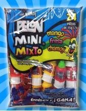 Pelon Mini Mix (mango,strawberry,chamoy) 24pc On Bag logo