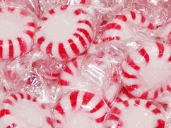 Peppermint Starlight Mints 5lb Bag logo