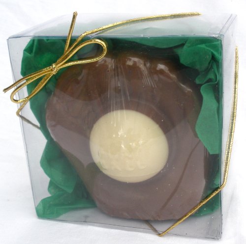 Perfect Valentine’s Day Gift Solid Milk Chocolate Baseball Mitt and Ball, Milk and White Chocolate logo