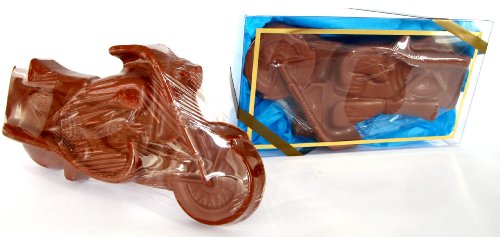 Perfect Valentine’s Day Gift Solid Milk Chocolate Candy Gift Boxed Motorcycle Motor Bike For Adults & Children logo