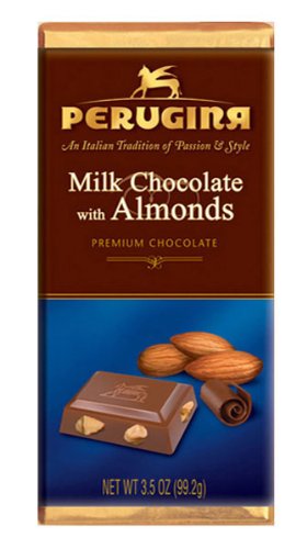 Perugina Milk Chocolate With Almonds (12×3.5oz ) logo