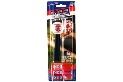 Pez Baseball Candy Dispensers Boston Red Sox 12 Pack logo