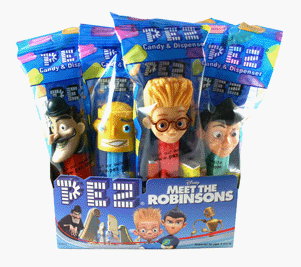 Pez Candy Dispensers Meet The Robinsons 12 Pack logo