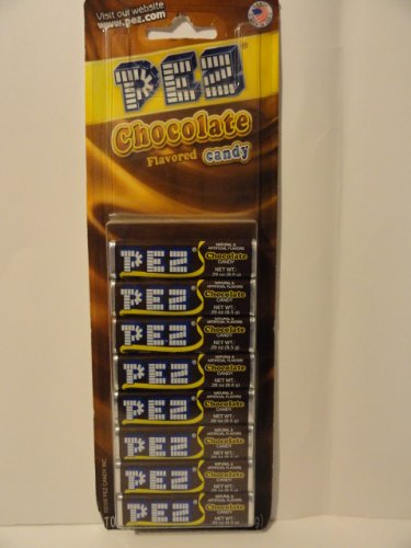 Pez Chocolate Flavored Candy – 8 Sticks Per Package logo