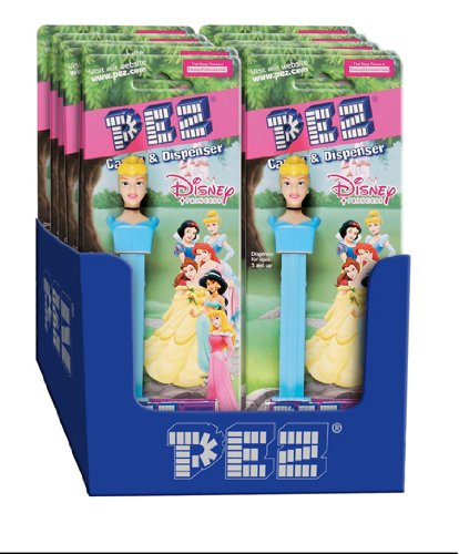 Pez Disney Assortment, Princesses, 0.87 Ounce (Pack of 12) logo