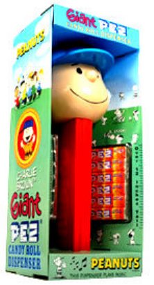 Pez Dispensers – Giant Charlie Brown With Music, 1 Count logo