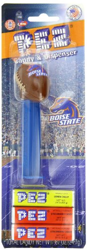 Pez Ncaa Football Candy, Boise State, 0.87 Ounce (Pack of 12) logo