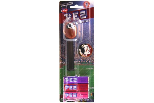 Pez Ncaa Football Candy, Florida State, 0.87 Ounce (Pack of 12) logo