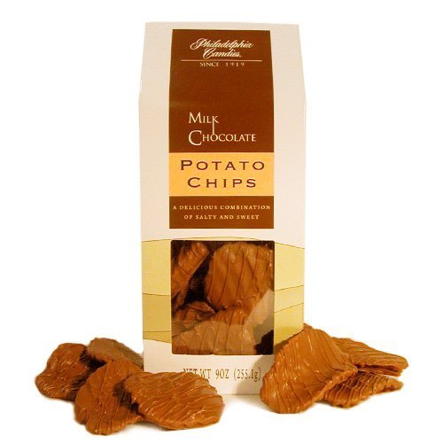 Philadelphia Candies Milk Chocolate Covered Potato Chips Gift Bag logo
